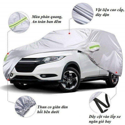 Bạt trùm xe ô tô Ford Focus vải dù oxford cao cấp, áo trùm che phủ xe hơi, bạc phủ xe ô tô chống nóng,mưa,bụi