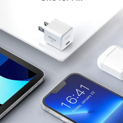 Sạc Nhanh Innostyle Ultra Minicube 20W Siêu Nhỏ Dành Cho Điện Thoại Hàng Chính Hãng