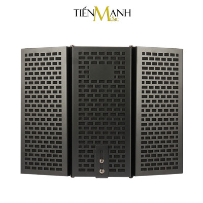 Màng Vách Chắn Tiêu Âm Cho Micro Phòng Thu Loại 3 Cánh Dr.Mic SIC-03N Mic Vocal Booth Màn Tấm Khung Vành Chống Dội, Vang, Tiếng Ồn Hàng Chính Hãng - Kèm Móng Gẩy DreamMaker