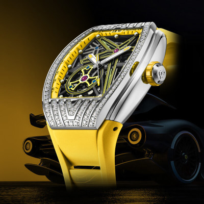 Đồng Hồ Nam I&W Carnival 759G2 Chính Hãng Full Box Chống Nước Kính Chống Xước Dây Silicone BH 5 Năm (Máy Cơ Tự Động)