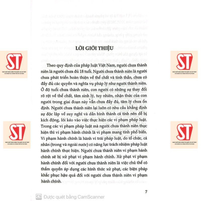 Sách - Xử Phạt Vi Phạm Hành Chính Đối Với Người Chưa Thành Niên - Thực Trạng Và Hướng Hoàn Thiện - NXB Chính Trị Quốc Gia