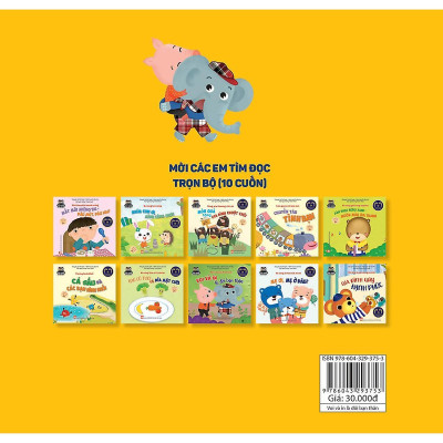 Sách - Truyện Tranh Phát Triển Tư Duy - Kĩ Năng Cho Bé Yêu : Nuôi Dưỡng Tình Bạn - Voi Và Ỉn Là Đôi Bạn Thân - NXB Phụ Nữ