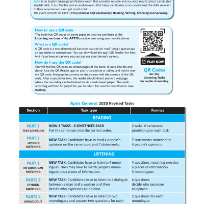 Succeed in APTIS with 6 Practice Tests - New format 2020