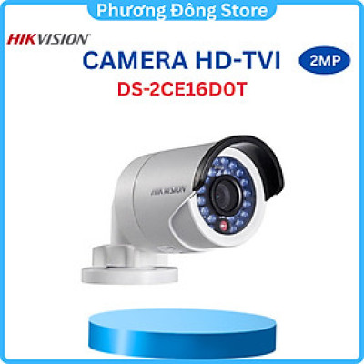 Camera Analog 2.0 Hikvision DS-2CE16D0T-IRP 2Mp - Hàng chính hãng