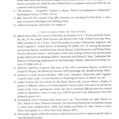 Thinking , Fast and Slow