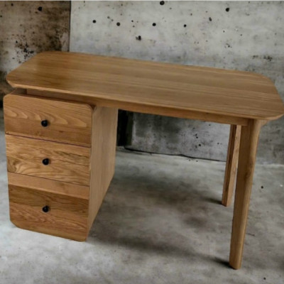 Bàn làm việc 3 ngăn kéo SM03CT Tundo KT Ngang 120 x Sâu 55 x Cao 76cm