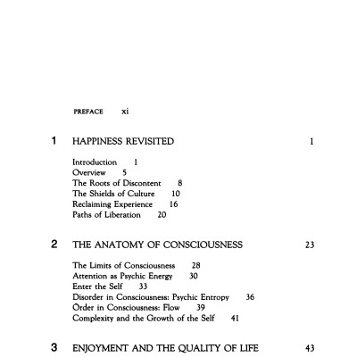 Flow: The Psychology of Optimal Experience