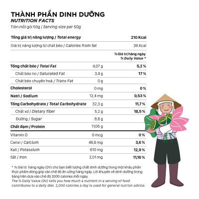 SENS - Sen sấy thăng hoa Đất Phú Farm, vị Nước cốt dừa 50gr