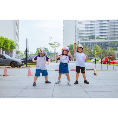 Mũ Bảo Hiểm Trẻ Em 3/4 Một Kính LS2 OF602 Funny - GARA20