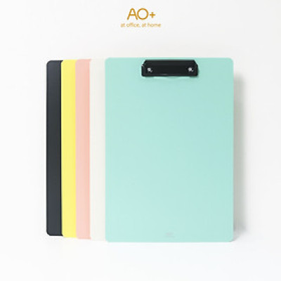 Bìa trình ký nhựa A4 AO+ đơn Bìa kẹp nhựa giấy, tài liệu, kẹp hồ sơ A4 một mặt Designism DB410