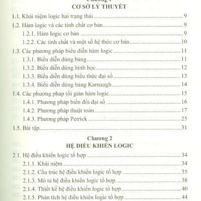 Giáo Trình Điều Khiển LOGIC VÀ PLC (Giáo Trình Dùng Cho Kỹ Sư, Sinh Viên Ngành Kỹ Thuật Điện, Kỹ Thuật Điều Khiển Và Tự Động Hóa) (Tái bản 2024) - Đỗ Trung Hải, Nguyễn Thị Mai Hương, Đinh Văn Nghiệp