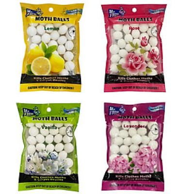 Combo 2 gói 60 viên băng phiến long não khử mùi,xua đuổi côn trùng (Thiên Nhiên)