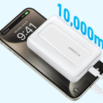 Sạc dự phòng Anker Zolo A1684 10000mAh 30W sạc không dây tối đa 15W - GiaPhucStore | Hàng Chính Hãng