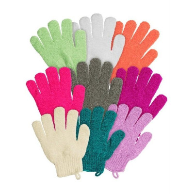 Găng tay tắm Bath tạo bọt chà lưng cực sạch, Găng tay tắm tẩy tế bào da chết da láng mịn sạch nhờn (chọn mẫu) (Xả Kho)