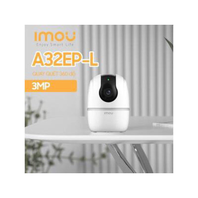 Camera wifi Imou A32EP Phân giải 3M, Hồng ngoại 10m, Đàm thoại 2 chiều, Phát hiện chuyển động, con người, và âm thanh - Hàng chính hãng