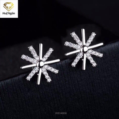 Bông tai bạc Ý Huệ Ngân - Hậu duệ mặt trời RYE140930