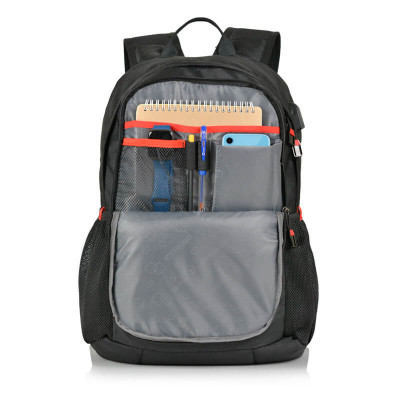 Balo Laptop 15.6 Inch Mr Vui 990 vải trượt nước, chống bám bụi - Hàng Chính Hãng