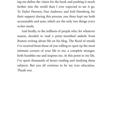 The Subtle Art of Not Giving a F*Ck : A Counterintuitive Approach to Living a Good Life