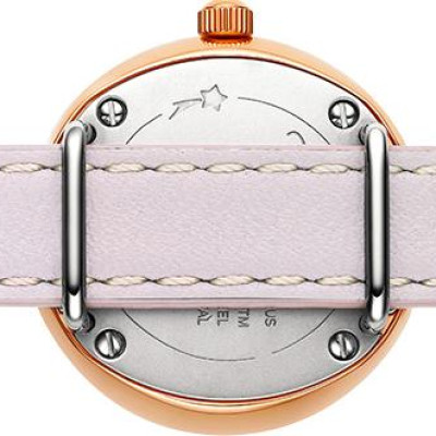 Đồng hồ đeo tay Nữ hiệu JONAS & VERUS L25.10.PWLRD , Máy Pin (Quartz), Kính sapphire chống trầy xước, Dây da Italy