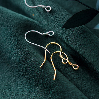 Combo 6 cái bông tai bạc dạng móc treo - Ngọc Quý Gemstones