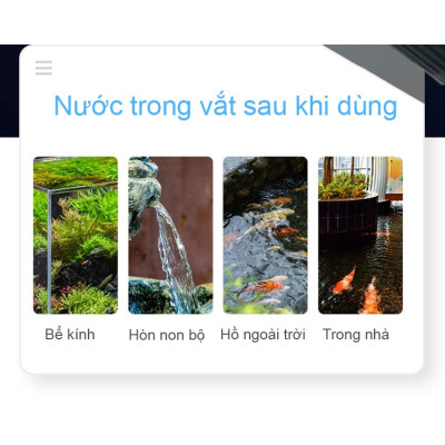 Đèn UV 20W AQUA SUV+ Diệt Khuẩn, Rêu Tảo Hồ Cá Koi , Xử Lý Nước Thải, Nước Sinh Hoạt Trong 7 Ngày