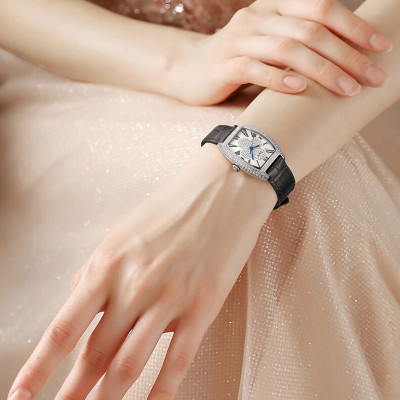 Đồng Hồ Nữ I&W Carnival 581L Chính Hãng BH 24T Chịu Nước 30m Kính Chống Xước Dây Da Cao Cấp ( Máy Quartz)