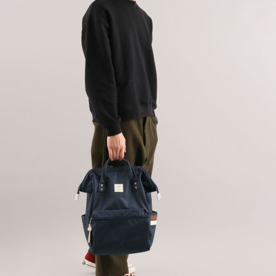 Balo ANELLO 2 sọc cỡ vừa AU-B3052