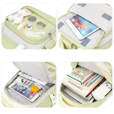 Balo thời trang phong cách Hàn Quốc dày dặn chống thấm nước dùng cho đi học, đi chơi - BEE GEE – BLTT9116