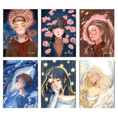 Sách - Tan (Tặng kèm postcard 12 nhân vật)