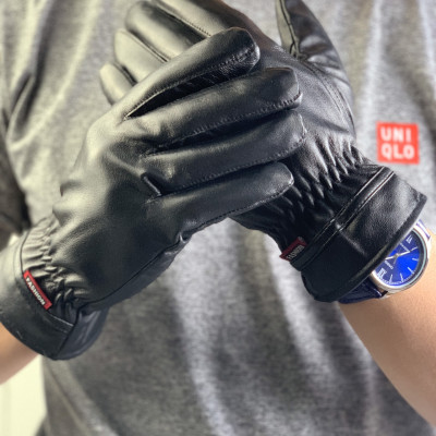 [Da thật] Găng tay nam da cừu cảm ứng điện thoại GL103, găng tay da thật cao cấp - 100% da thật, BH 3 năm