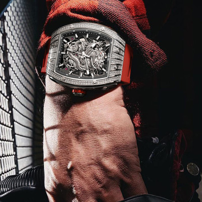 Đồng Hồ Nam I&W Carnival 787G2 Chính Hãng Full Box Chống Nước Kính Chống Xước Dây Silicone BH 5 Năm (Máy Cơ Tự Động)