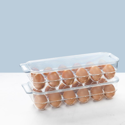 Khay đựng trứng cao cấp inochi, khay đựng trứng có nắp, nhựa không mùi thiết kế bền đẹp