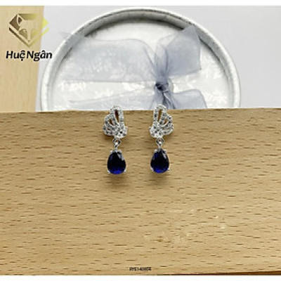 Bông tai bạc Ý 925 Huệ Ngân - Cánh bướm mùa xuân RYE140804