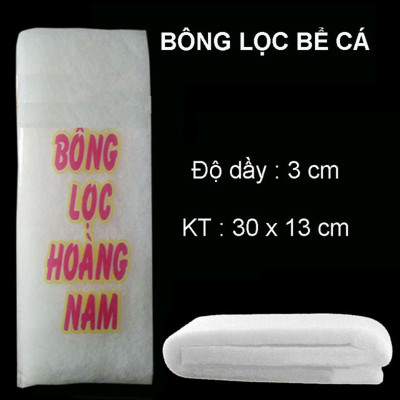 Xốp Lọc 90x30cm & 3 Bông Lọc 60x13cm | Vật Liệu Lọc Nước Hồ Cá Hiệu Quả