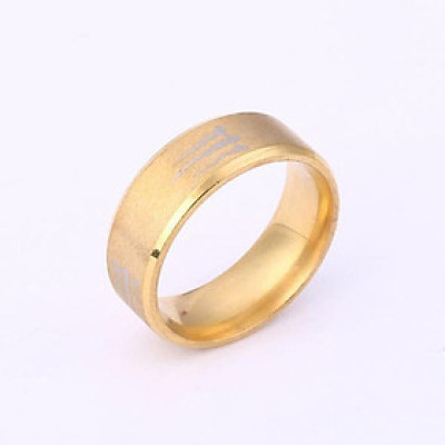 Nhẫn titan nam - Nhẫn nam inox nhiều màu cao cấp thời trang thép không gỉ trangsucpt chữ M Cao Su