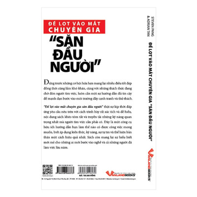 Sách - Để Lọt Vào Mắt Chuyên Gia Săn Đầu Người - VanLangBooks