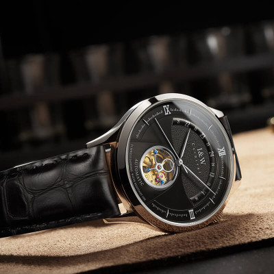 Đồng hồ nam chính hãng IW CARNIVAL IW525G-6 Kính sapphire ,chống xước,Chống nước 30m ,Bảo hành 24 tháng,Máy cơ (Automatic),Dây da cao cấp,thiết kế lộ cơ thể thao 