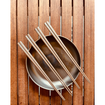 Bộ đũa vuông Titanium Keith Ti5624 (bộ 4 đôi)