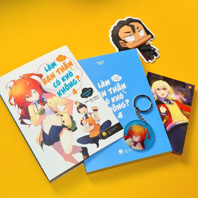 Sách - Làm Bạn Thân Có Khó Không - Tập 4 - Yasushi Date - AZ Việt Nam