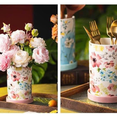 Lọ cắm đũa, cắm bút, cắm hoa, cắm cọ trang điểm Magrace Hàng chính hãng