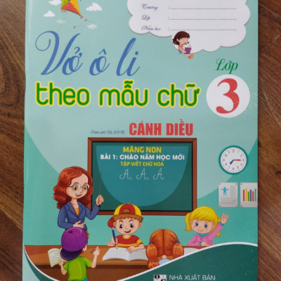 Sách - Vở Ô Li Theo Mẫu Chữ Lớp 3 (Bám Sát Bộ SGK Cánh Diều)