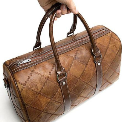 Túi trống Túi du lịch chuẩn da bò BHM8883 Bền bỉ không bong tróc