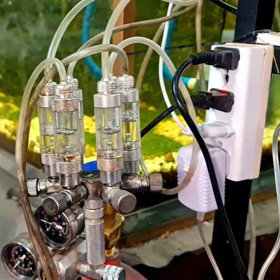 10 Lọ Dầu đếm giọt CO2 lạnh không đông, không ố vàng, bay hơi, bẩn ... dùng cho CO2 Mufan thủy sinh hồ cá 20ML