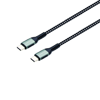 Cáp sạc siêu nhanh và truyền dữ liệu tốc độ cao Volwatt GE-031-CC 240W Type-C to Type-C Cable - Hàng Chính Hãng