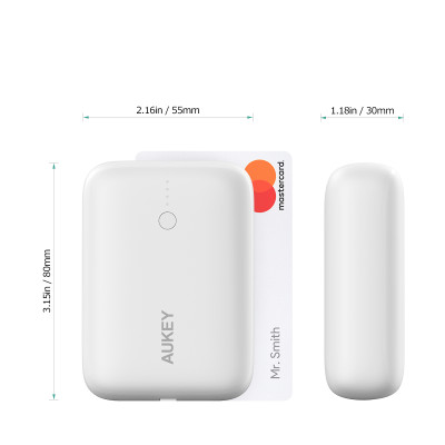 Pin sạc dự phòng Aukey PB-N83S 20W PD 10.000mAh, hàng chính hãng