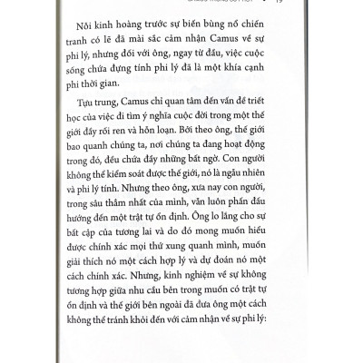 Những Nhà Tư Tưởng Lớn - Camus Trong 60 Phút - Vanlangbooks
