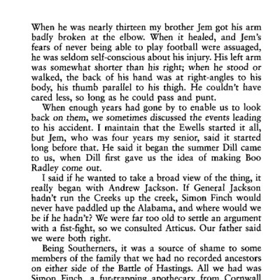 To Kill a Mockingbird