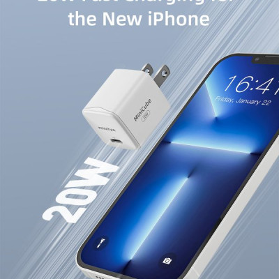 Sạc Nhanh Innostyle Ultra Minicube 20W Siêu Nhỏ Dành Cho Điện Thoại Hàng Chính Hãng