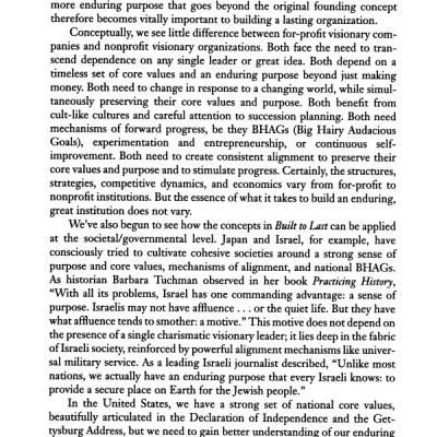 Built to Last: Successful Habits of Visionary Companies