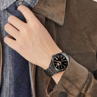 Đồng Hồ Citizen C7 Dây Thép Không Gỉ NH8395-77E - Mặt Đen